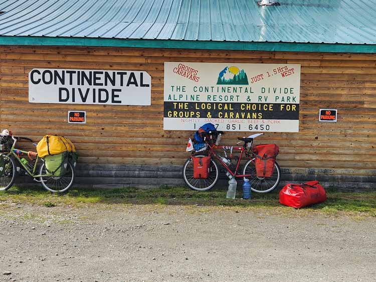 continental divide sign
